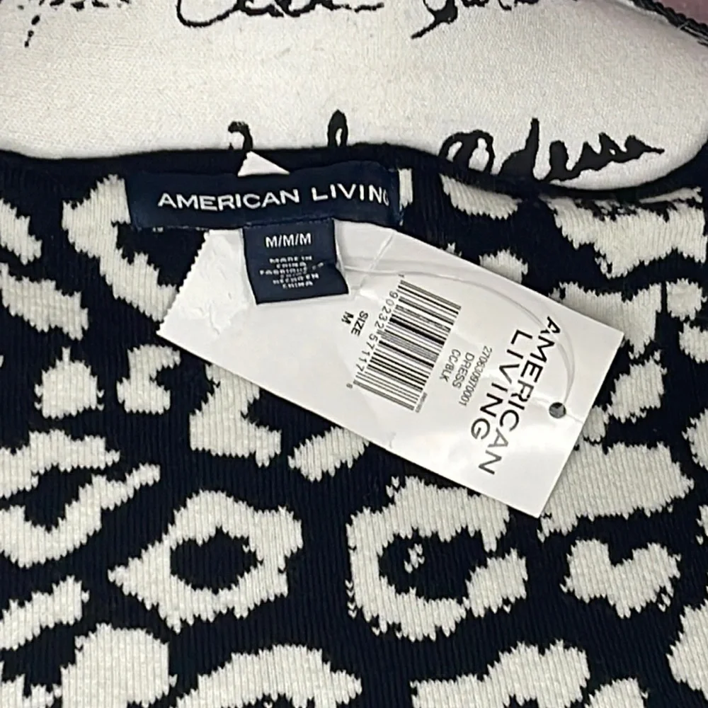 Animal print sweater dress, Knit, woven - Picture 4 of 6